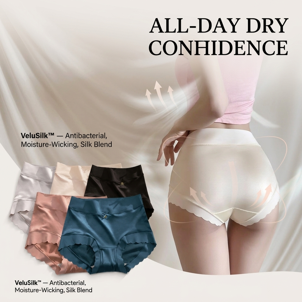 VeluSilk™ — Experience All-Day Freshness and Silky Confidence That Moves With You