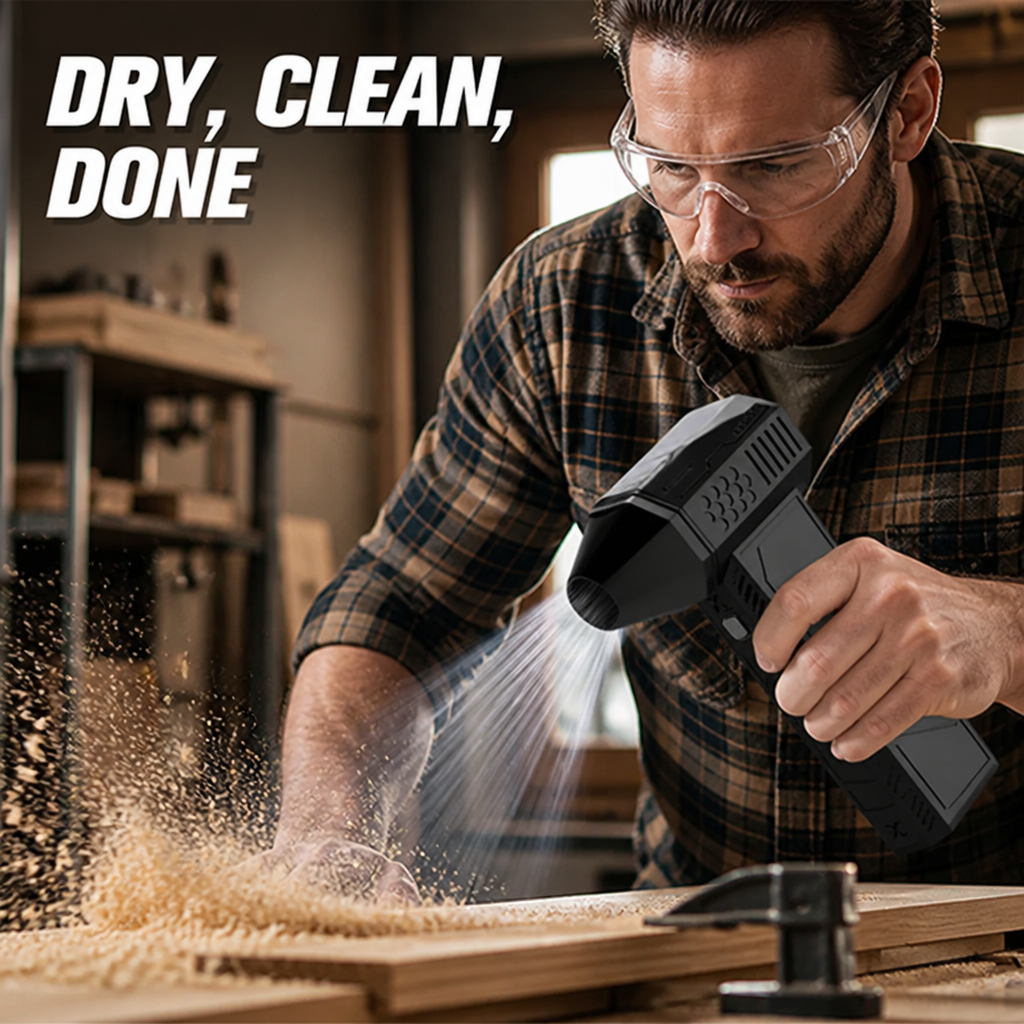 AeroPulse™ — Crush Drying and Cleaning in Seconds with Silent, Relentless Power