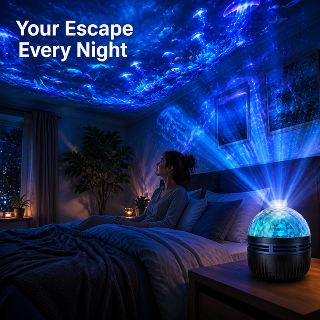 Celestara™ 5D Immersive Atmosphere Projector — Escape Into a Living Galaxy That Melts Stress Away