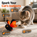 ViviFlit™ Interactive Butterfly — Ignite Your Cat’s Inner Hunter for Endless Thrills and Energy