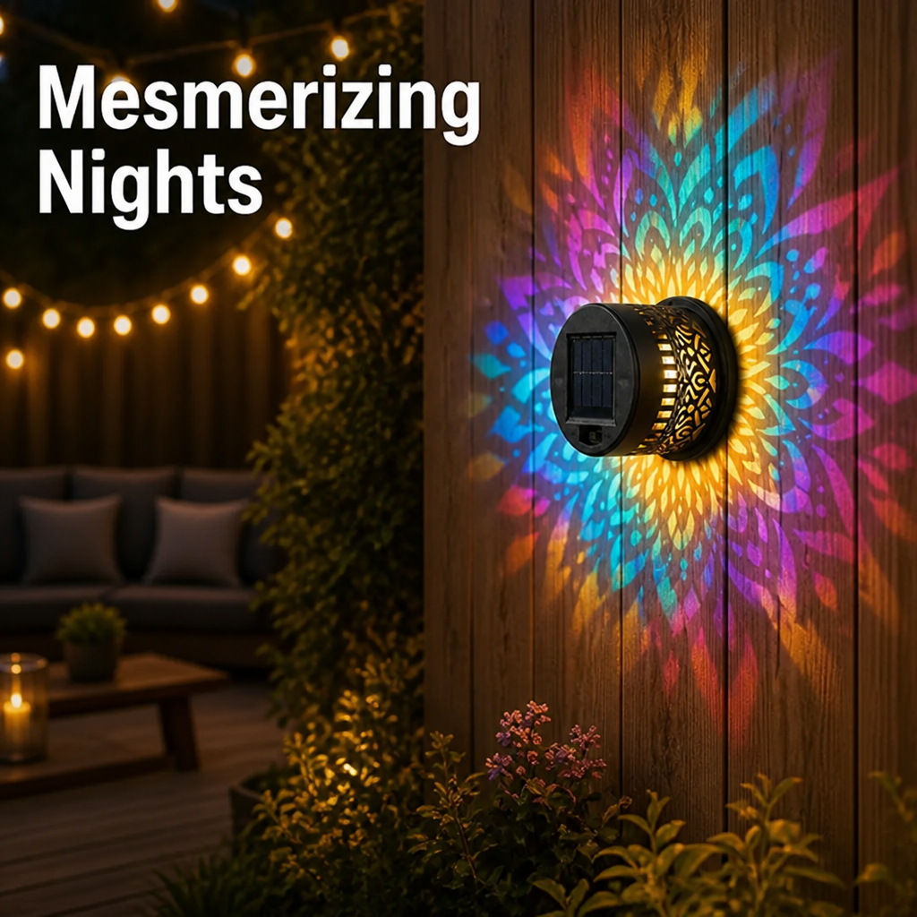 LumaMosaic™ — Transform Your Nights into Mesmerizing Outdoor Sanctuaries