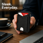 ZephyrGuard™ Slim RFID Wallet — Carry Confidence in a Sleek, Bulletproof Shield