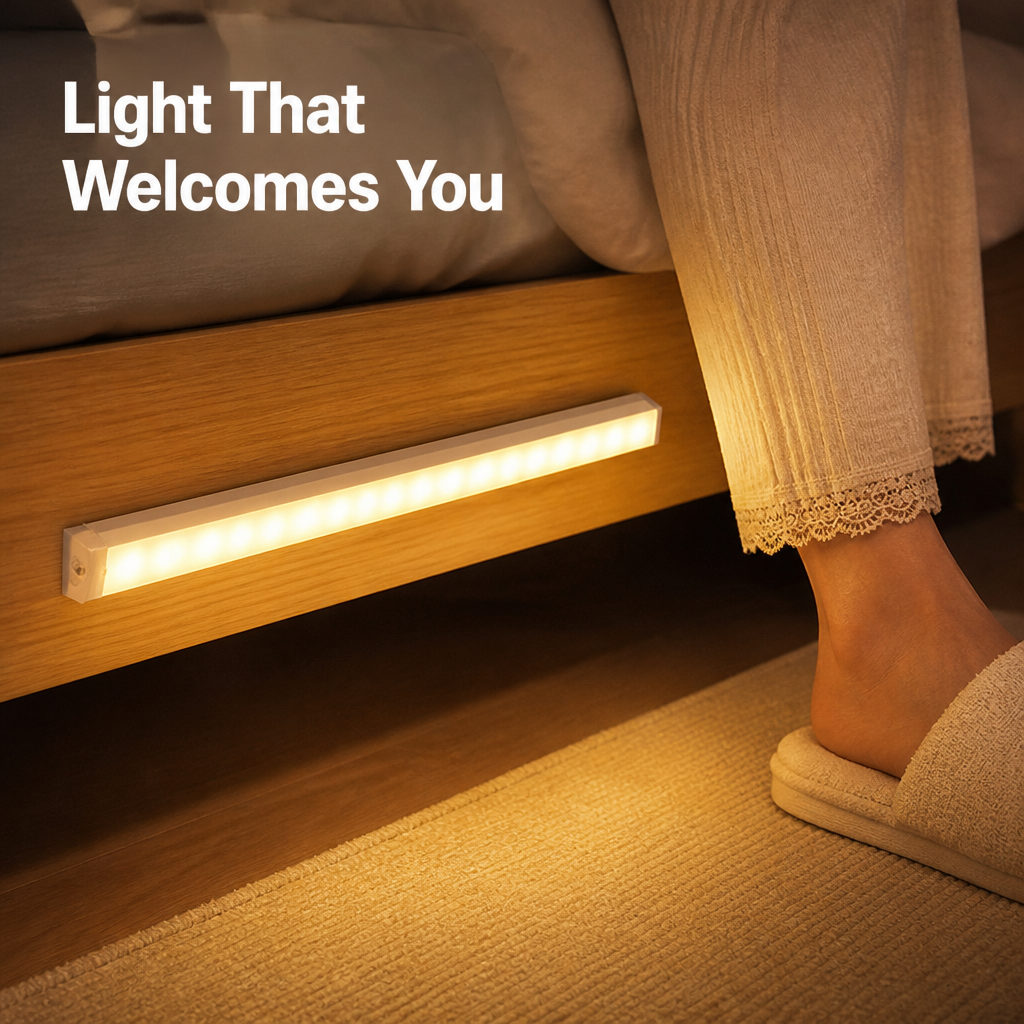 LumaSense™ Motion Glow — Lights That Welcome You Home, Hands-Free and Hassle-Free