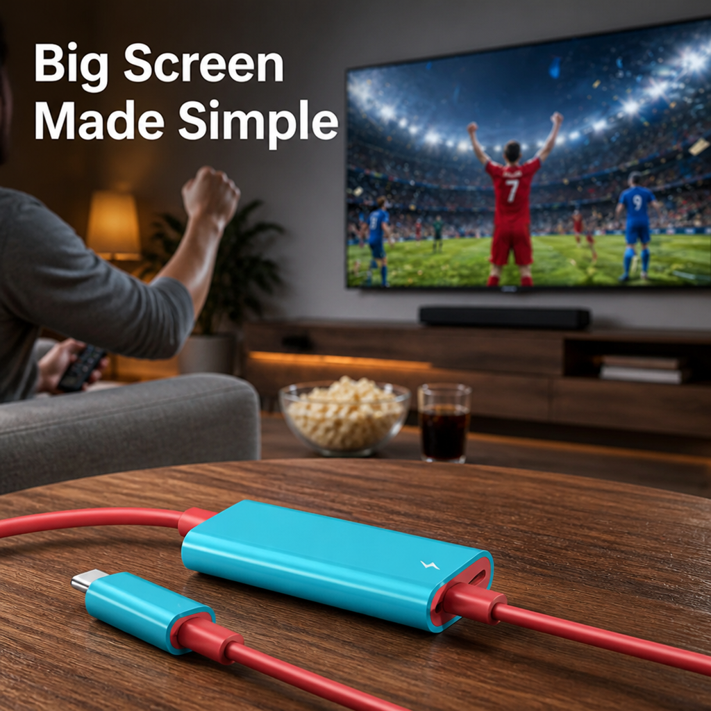 BigViewLink™ — Bring game night to life on the big screen, without the bulky setup