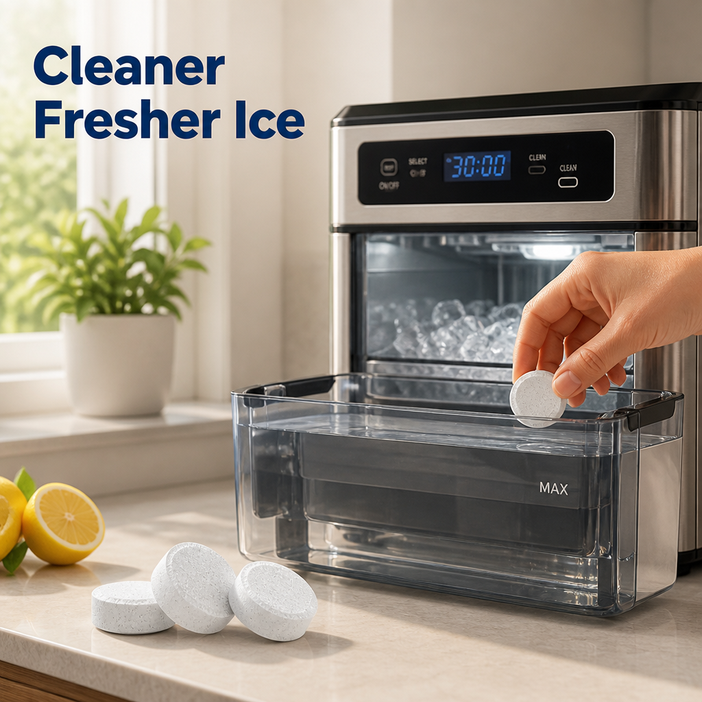 FrostFlow™ — Bring Back Clear, Fresh-Tasting Ice Without Taking Your Machine Apart