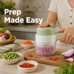 PrepJoy™ — Spend less time chopping and more time enjoying dinner prep!