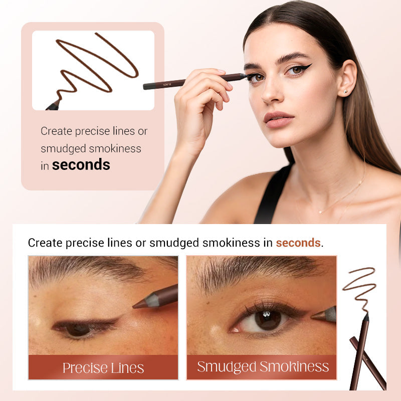 LumiEdge™ Waterproof Gel Liner — Stay Bold and Flawless No Matter What Life Throws