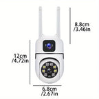 ClariGuard™ Dual Lens Security Camera — Take Full Control of Every Moment and Sleep Soundly Every Night