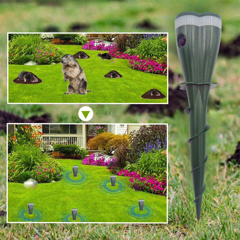 TerraGuard™ — Silent Solar Power That Saves Your Garden from Destructive Pests
