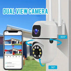 ClariGuard™ Dual Lens Security Camera — Take Full Control of Every Moment and Sleep Soundly Every Night