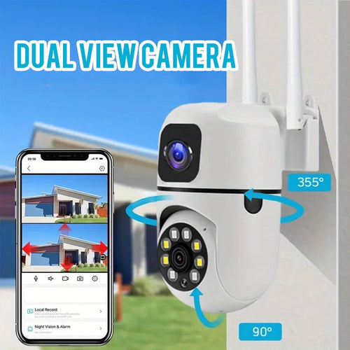 ClariGuard™ Dual Lens Security Camera — Take Full Control of Every Moment and Sleep Soundly Every Night