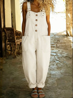 LaylaLuxe™ Denim Jumpsuit — Slip Into Effortless Comfort That Moves With Your Every Moment