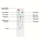 AeroLuma™ 40W LED Ceiling Fan Light — Instant Cool Comfort and Brilliant Glow, No Hassle Needed