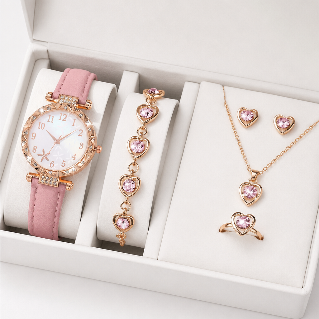 Celestelle™ 5-Piece Set — Turn Heads with Effortless, Luxurious Confidence