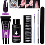 LustraVibe™ Nail Art 7-Piece Set — Salon-Quality Nails That Shine, Flex, and Protect Your Natural Beauty for Weeks