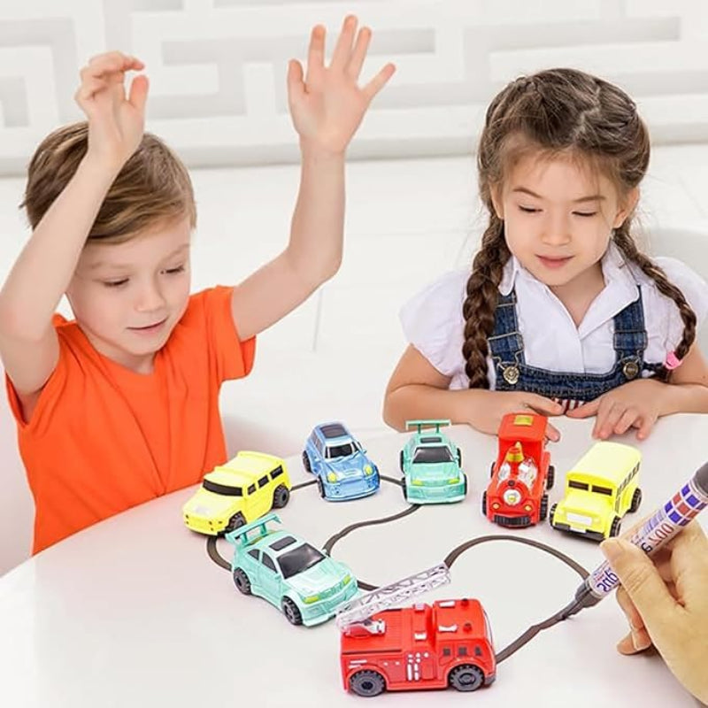 RaceTrack Rapture™ — Ignite Your Child’s Creativity with Racing Adventures That Jump Off the Page!