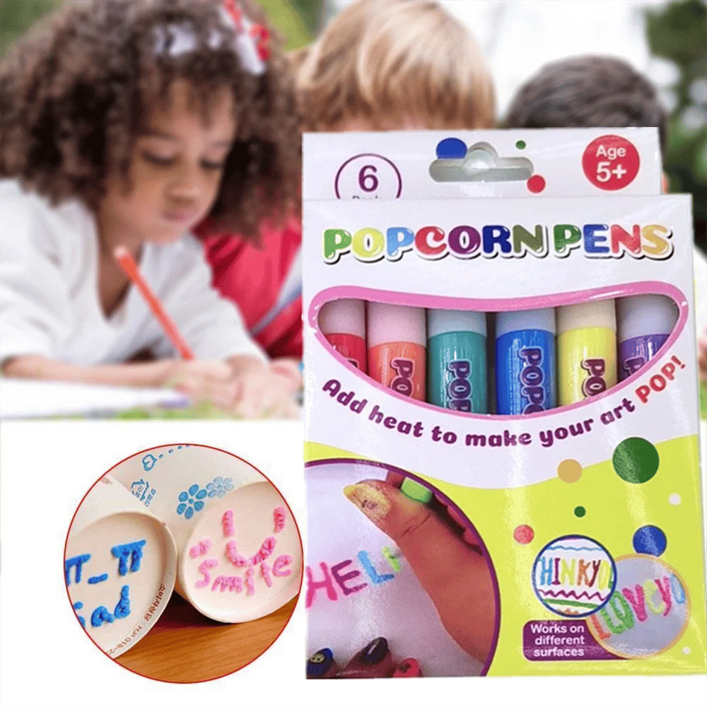 NovaPuff™ Pens — Turn Every Drawing into a Show-Stopping 3D Masterpiece You Can Feel