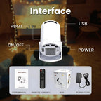 Massive 130" Projector™ — Escape Into Jaw-Dropping Cinema Anywhere You Go