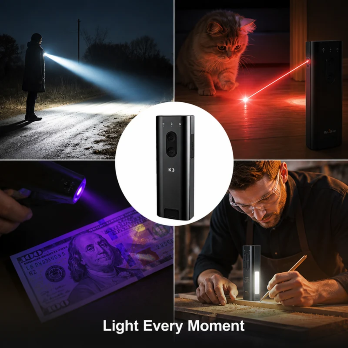 BlazeLite™ — Command Darkness and Ignite Confidence Instantly