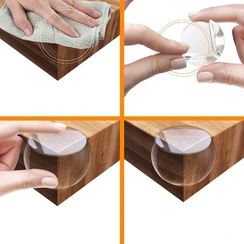 Housses de protection réutilisables pour coins de table pour bébé (12 pièces) 