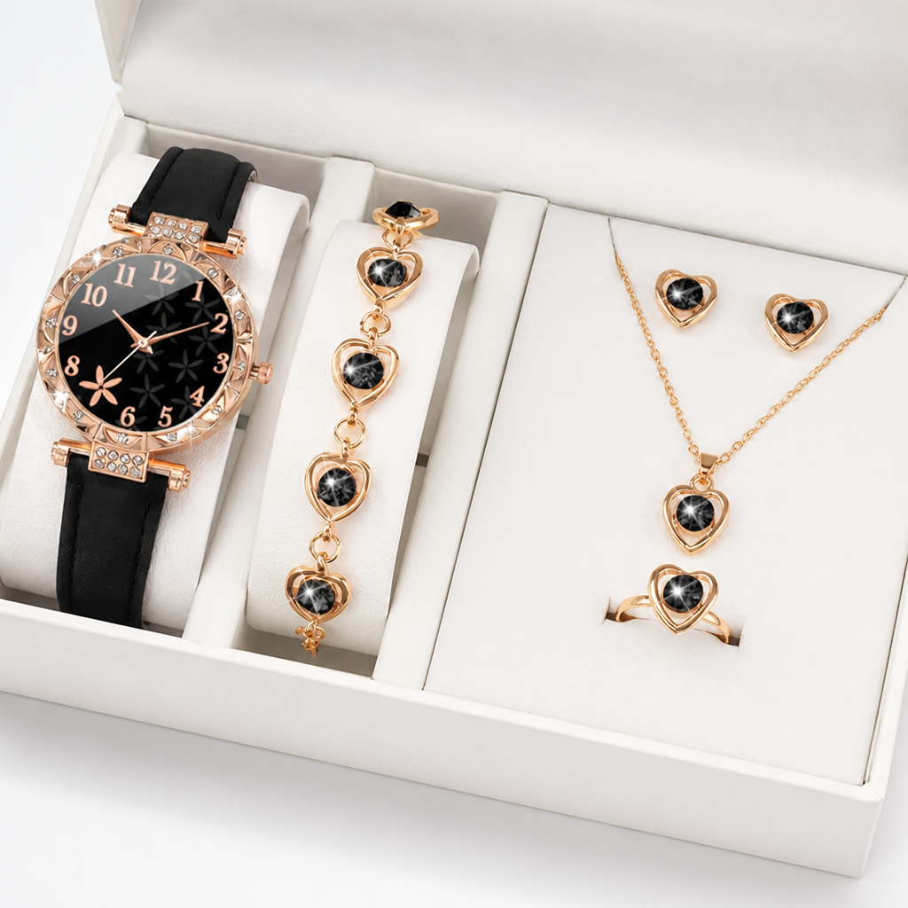 Celestelle™ 5-Piece Set — Turn Heads with Effortless, Luxurious Confidence