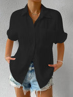 VioraLuxe™ Blouse — Flaunt Your Curves with All-Day Confidence and Comfort