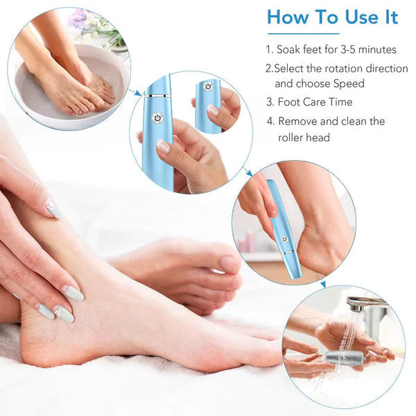 VelvetStep™ Electric Callus Remover — Unlock Silky, Pain-Free Feet You’ll Love to Show