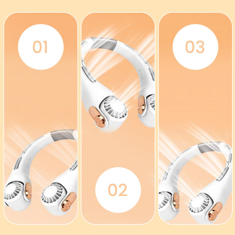 BreezeAura™ — Your Personal, Whisper-Quiet Cool Anywhere You Go