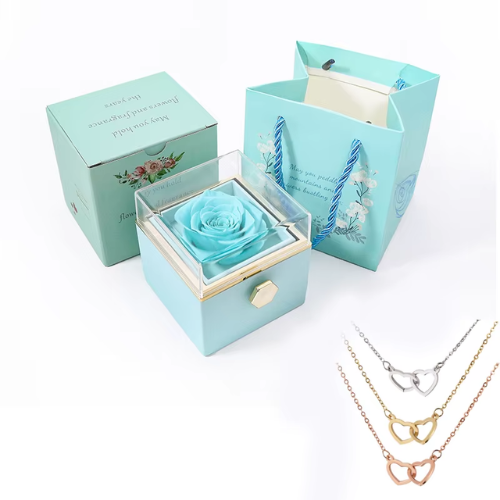 Fabulove™ — Capture Forever Moments with a Real Rose and Secret Love Necklace