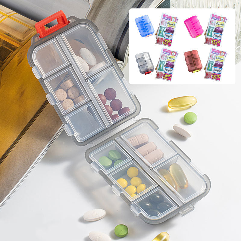 Travel Pill Organizer Box™ — Pocket-Sized Power to Keep Your Meds Safe and Sorted Everywhere