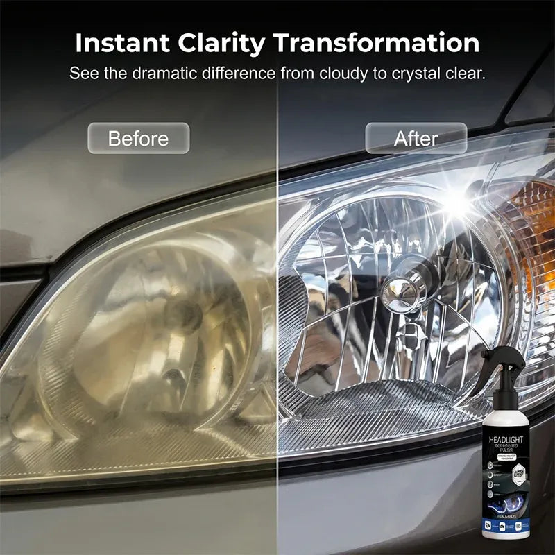 ClariLux™ — Drive Confidently with Headlights That Shine Like New Every Night
