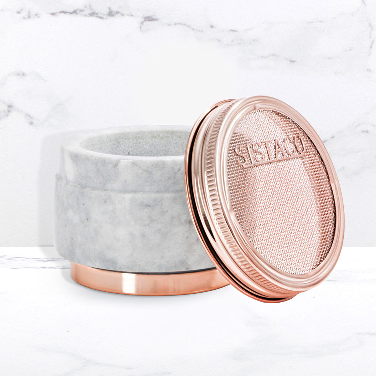 LuxeStand™ — Master Every Powder Stroke with Effortless Elegance and Precision