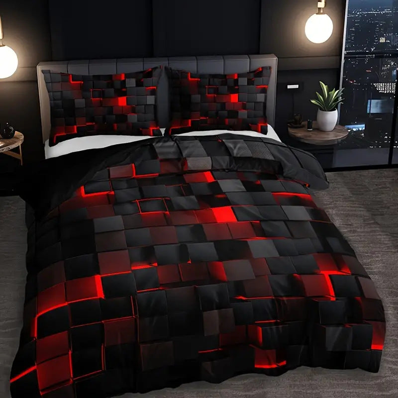 ViveLux™ 3D Gradient Cover Set — Experience Sleep Wrapped in Unmatched Softness and Vivid Color Every Night