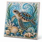 TidalGleam™ — Unwind as you create ocean art that makes your space shine