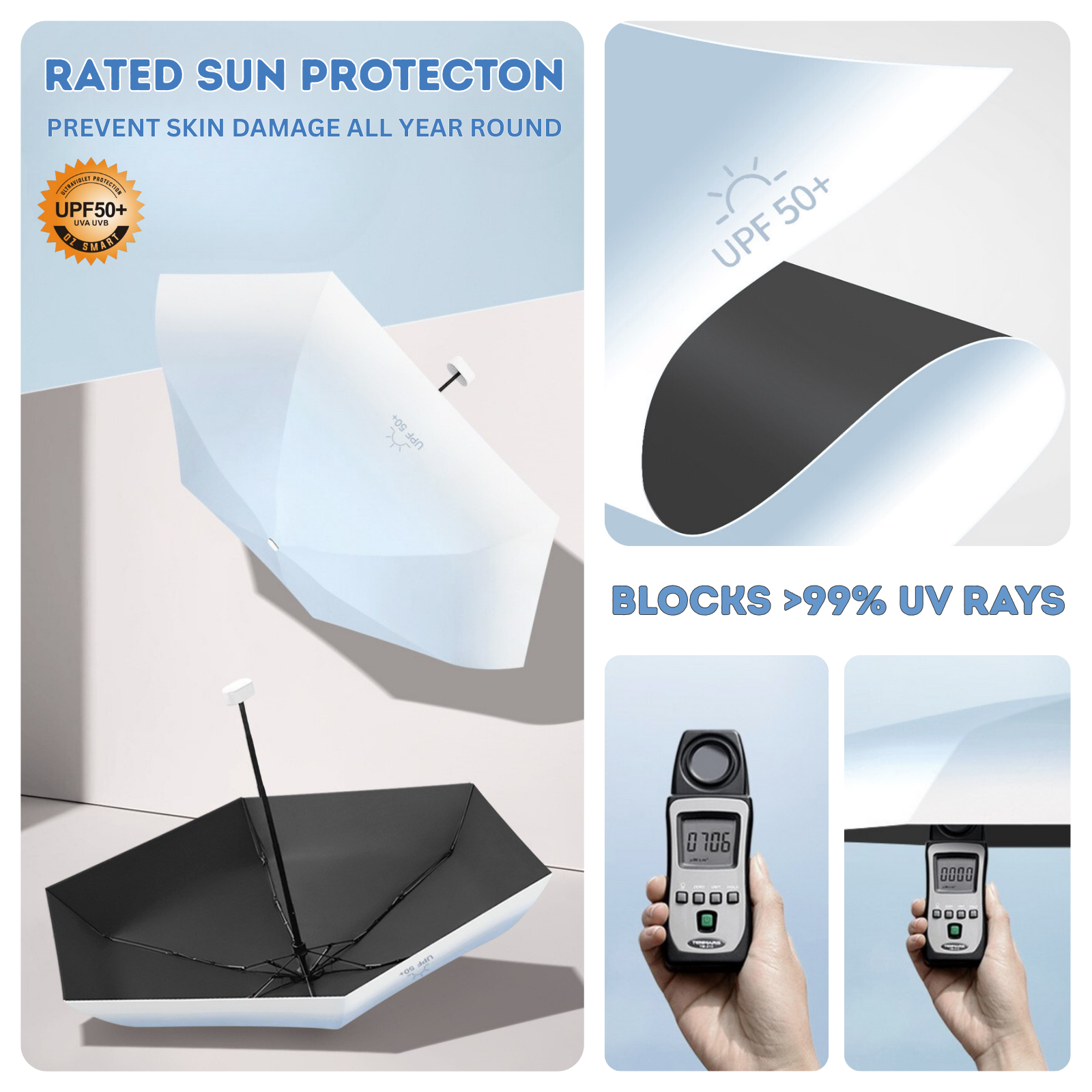 ViridiShade™ Mini Umbrella — Ultimate Lightweight Shield for Rain, Sun, and Style Anywhere You Roam