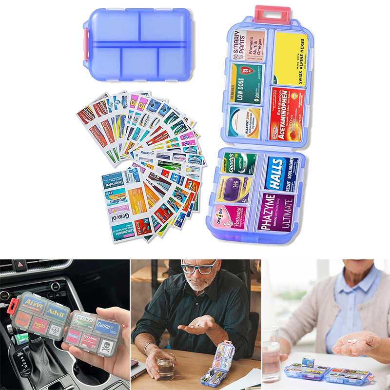 Travel Pill Organizer Box™ — Pocket-Sized Power to Keep Your Meds Safe and Sorted Everywhere