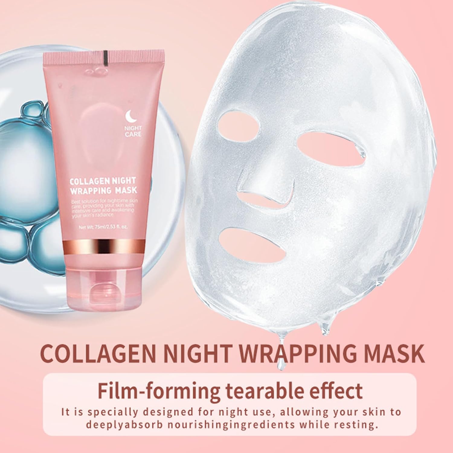 LumiFleur™ Night Renewal Mask — Wake Up to Radiant, Youthful Skin Every Morning