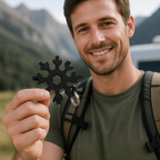TitanHex™ Snowflake Multi-tool — Carry 18 Tools in One and Conquer Every Fix Instantly