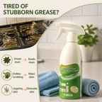 FlareCleanse™ — Blast Away Grease and Reveal Your Kitchen’s True Shine