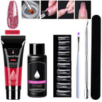 LustraVibe™ Nail Art 7-Piece Set — Salon-Quality Nails That Shine, Flex, and Protect Your Natural Beauty for Weeks