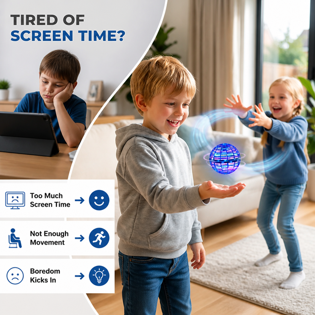 SkyWhirl™ — Turn Screen-Time Moments Into Glowing, Giggle-Filled Play