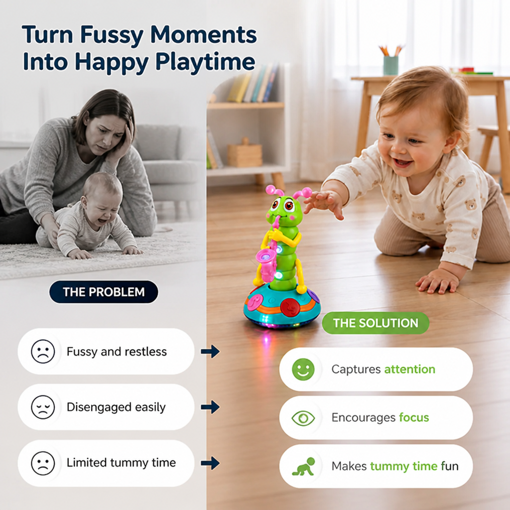 WiggleBeat™ — Make Tummy Time Their Happiest Little Adventure