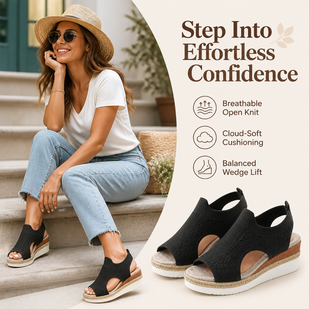 Zephyrella™ — Elevate Your Step with All-Day Cool Comfort and Effortless Style