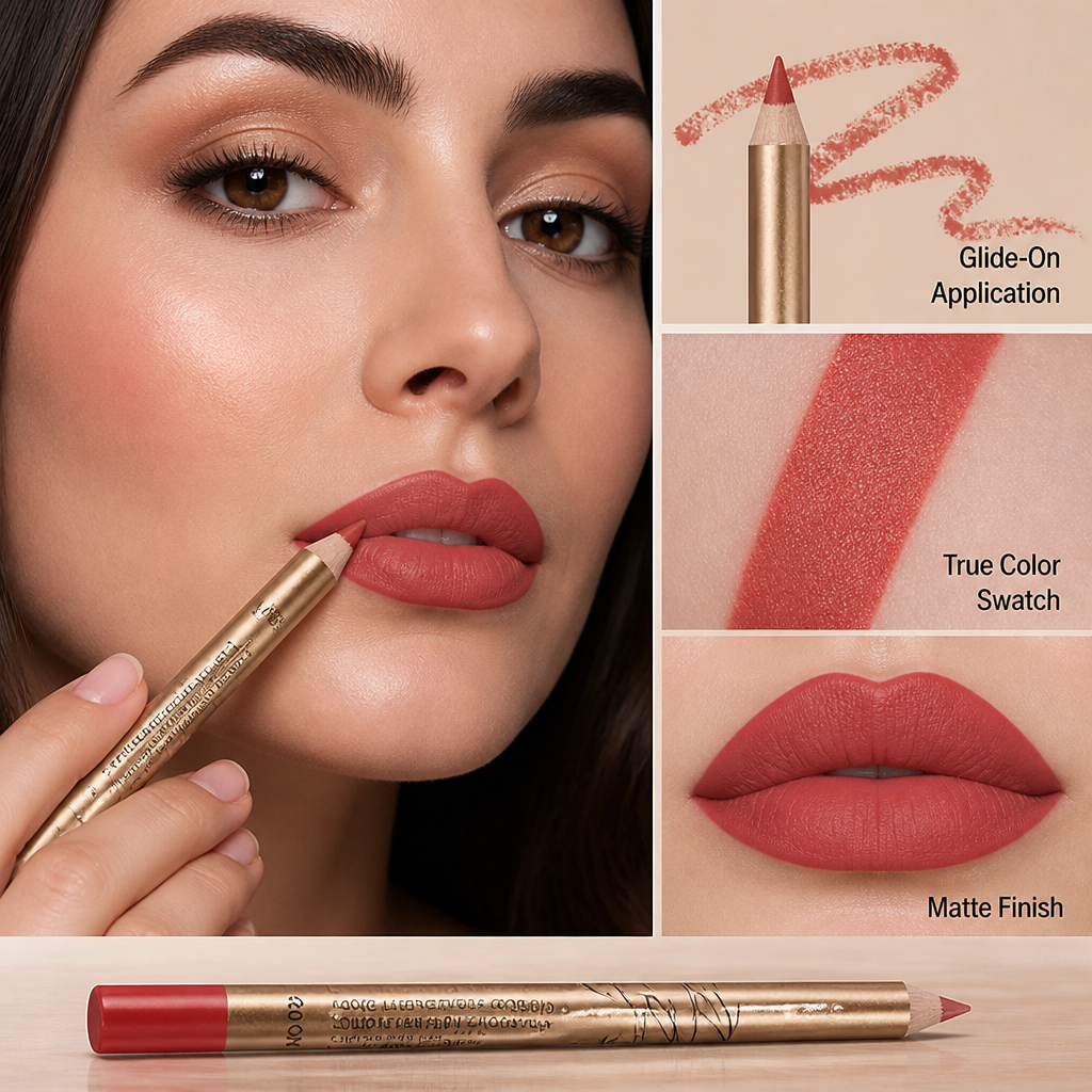 RadianceLine™ 12-Shade Lip Liner Collection — Lock In All-Day Bold Beauty Without a Single Smudge