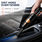 VeloPure™ 5-in-1 Handheld Vacuum Kit — Unleash Lightning-Fast, Total Clean Freedom Everywhere