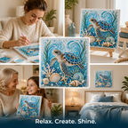 PearlWave™ Coastal Art Kit — Escape Stress and Create Stunning Ocean Treasures in 3D