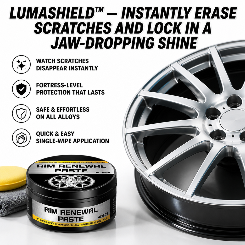 LumaShield™ — Instantly Erase Scratches and Lock in a Jaw-Dropping Shine
