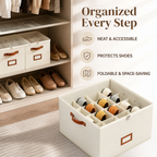 RampliNest™ — Transform Chaos into Calm with Perfectly Organized, Fresh Shoes Every Day