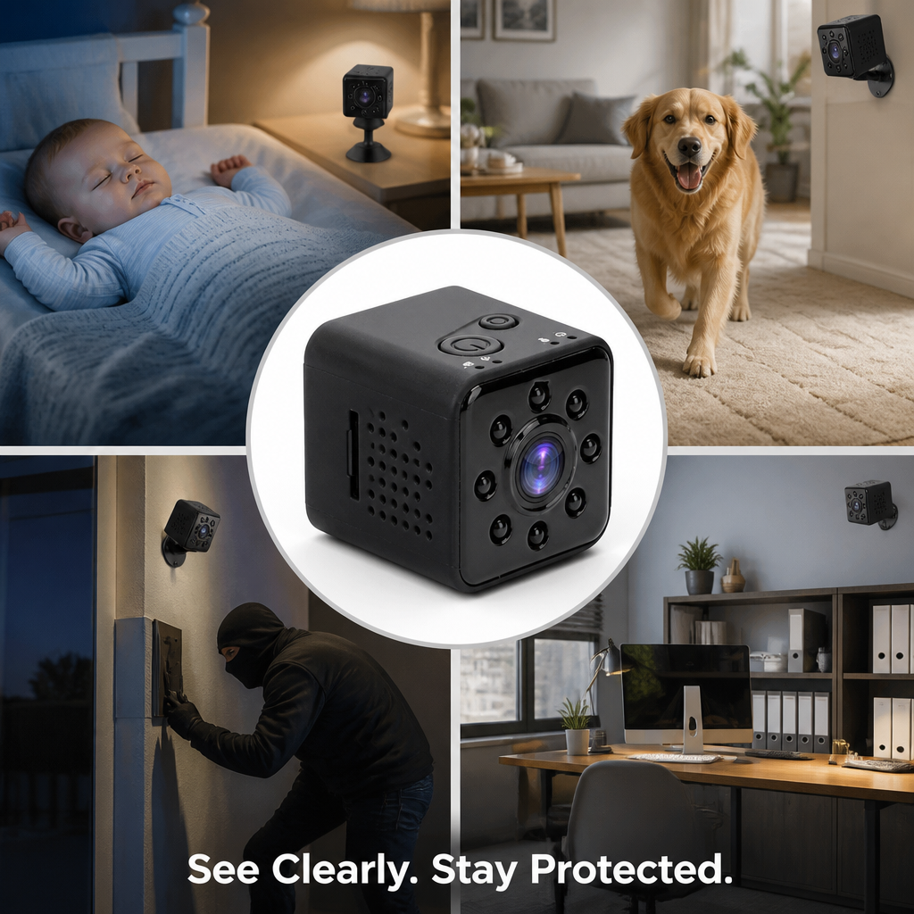 VigiAura™ Wireless Security Camera — Stay One Step Ahead with Crystal-Clear, 24/7 Protection