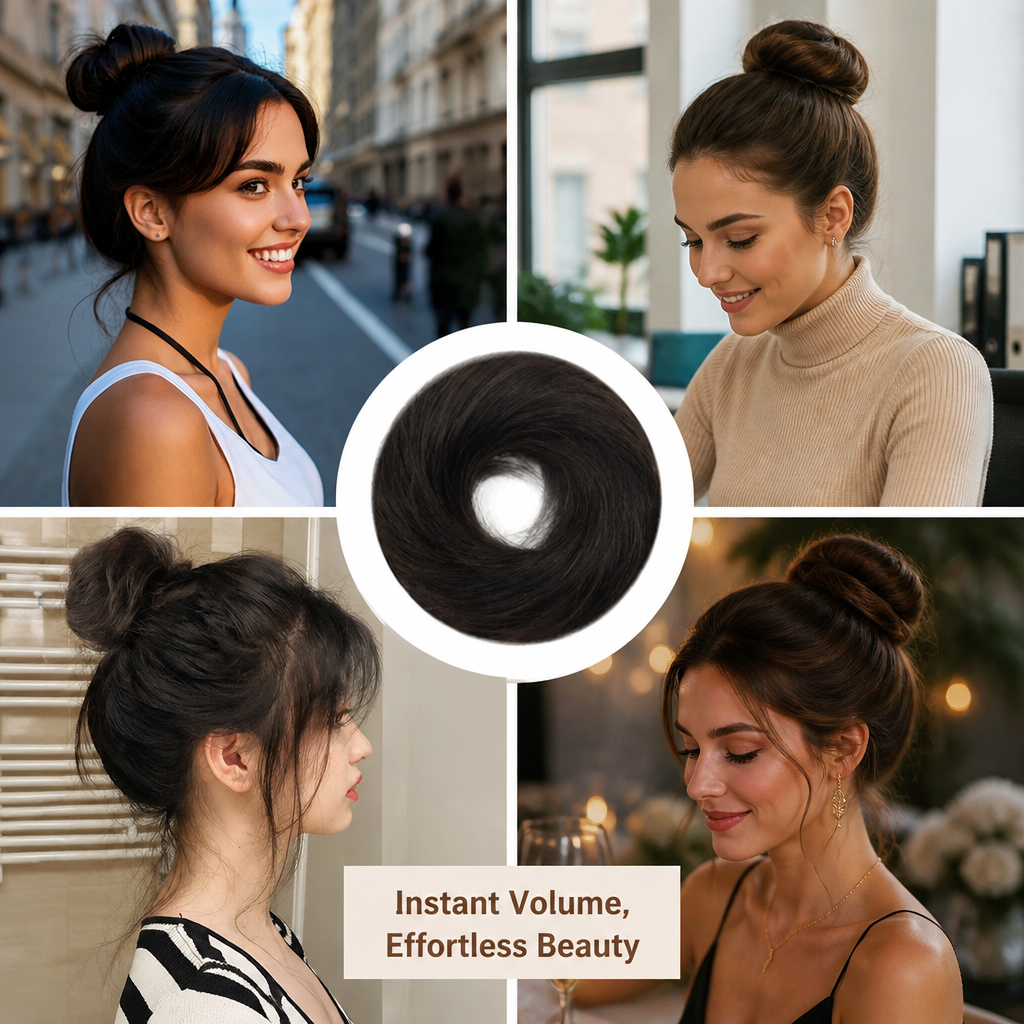 VivaLift™ Hair Scrunchie — Instantly Boost Your Hair’s Volume and Confidence With Effortless, Natural Style